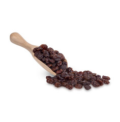 Wall Mural - Dried raisins isolated on transparent background (.PNG)