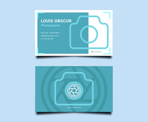 Flat Business Card