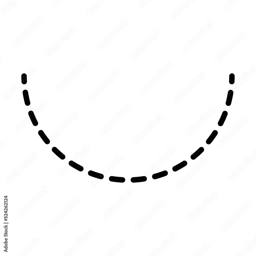 Prewriting tracing lines and curve shapes element for preschool ...