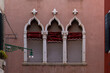 venice architecture detail in a window