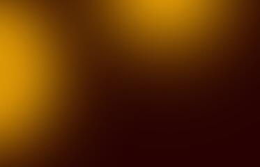 Wall Mural - Black and dark gold smooth gradient abstract background image,Dark tone.Science or technology display concept.Metal or metallic color.spotlight in oom or studio.Graphic illustration.