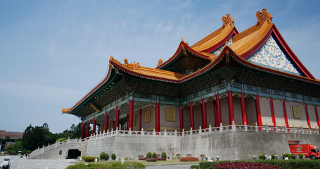 Wall Mural - Chiang Kai-shek Memorial Hall in Taiwan