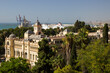 Vista parcial de la ciudad de Málaga tomada desde el Castillo de gibralfaro