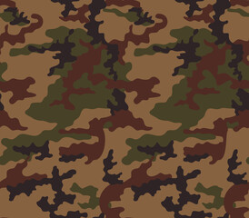 
Military background camouflage vector endless pattern, army texture. Ornament. Disguise