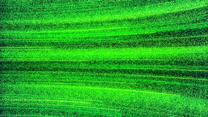 Aufkleber - Background of stream of bright lines with radiance. Motion. Bright lines move in curved stream. Moving lines of electronic information flow with noise