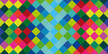 Multi-color Square-shaped Background 