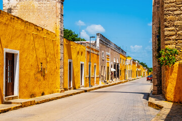 Poster - The yellow city of Izamal in Yucatan, Mexico