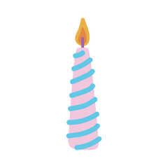 Wall Mural - birthday candle decoration