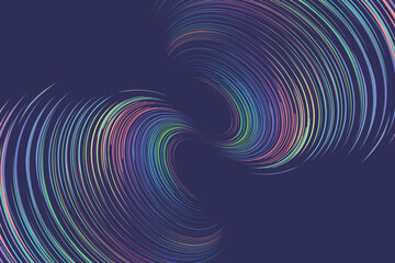 Poster - Colorful spiral swirls abstract texture background
