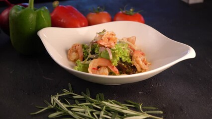 Poster - Shrimp salad