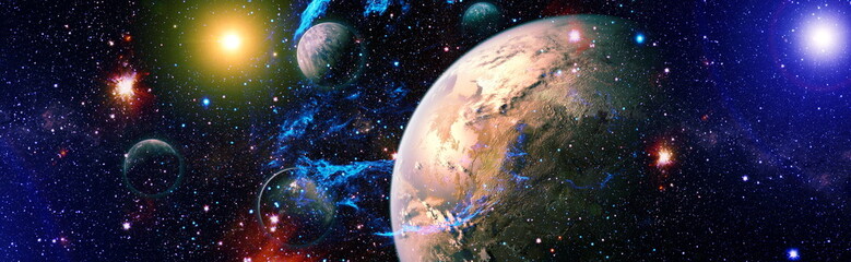 Wall Mural - star particle motion on black background, starlight nebula in galaxy at universe space background. t