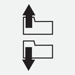 © Heydersyahjihanadha - icon for download and upload, vector logo icon