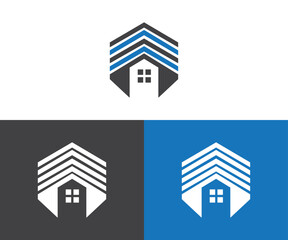 Sticker - real estate logo design