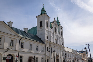 Wall Mural - Holy Cross Church and Post-Piarist Convent in Rzeszow, Subcarpathia region of Poland