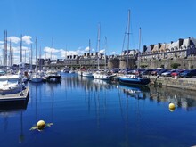 Views Of Saint Malo In French Brittany