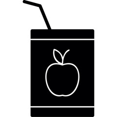 Poster - Juice Box Icon