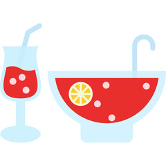 Sticker - Punch Drink Icon