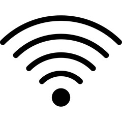 Sticker - Free Wifi Icon