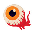 halloween scary eyeball