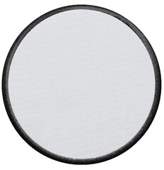 logo patch on transparent background