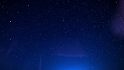 Wall Mural - aurora purple starry sky loop northwest