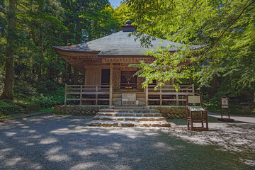 Canvas Print - 岩手平泉 中尊寺 経蔵