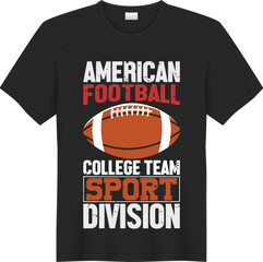 American Football t shirt design