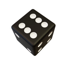 Black dice.