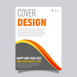 © dony - Vector book cover design template for new year celebration