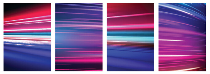 Wall Mural - speed light on technology background,hi-tech digital and internet concept design. vector illustratio
