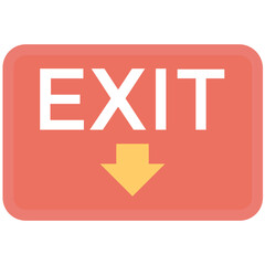 Sticker - Exit