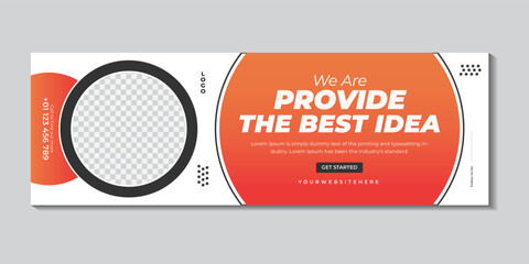 Social Media Twitter Header Banner or Cover page Design