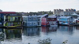 Fototapeta Miasta - Fisherman's Wharf Park Victoria Vancouver Island Canada