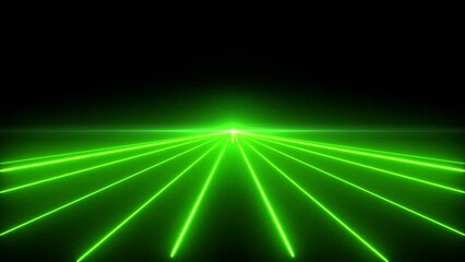 Aufkleber - VJ Abstract laser light colorful glowing neon lines background. for music event. Video Ultra 4K