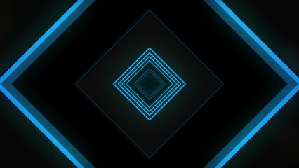 Wall Mural - VJ Abstract laser light colorful glowing neon lines background. Video Ultra 4K