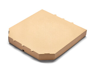 Poster - pizza box food cardboard delivery package