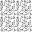 © Radiocat - seamless geometric pattern with abstract shapes