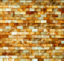 Illuminated salt block wall texture