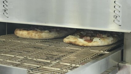 Poster - cooking pizza, Italian food