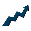 © Gstudio - statistics arrow up infographic