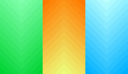 Poster - abstract background Arrows with alternating three color gradations are used for wallpaper or background.