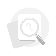 Poster - no result data, document or file not found concept illustration flat design vector eps10. modern graphic element for landing page, empty state ui, infographic, icon, etc