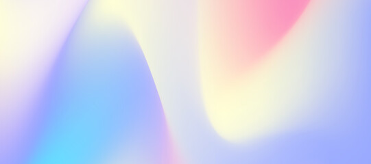 Aufkleber - Abstract sky pastel rainbow gradient background. Innovation modern background design for cover, landing page. Ecology concept for your graphic design