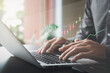 © Thapana_Studio - Business people analyze financial data chart trading stock, Investing in stock markets, funds and digital assets, Business technology and investment concept, Business finance.