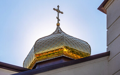 Wall Mural - Consecrated in 1838 the Orthodox Church of the Resurrection of the Lord in the city of Bielsk Podlaski in Podlasie, Poland.