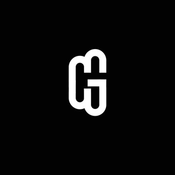 CG CG Logo Design, Creative Minimal Letter CG CG  Monogram