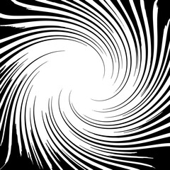 black and white sunburst comic background