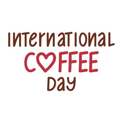 Poster - international coffee day celebration