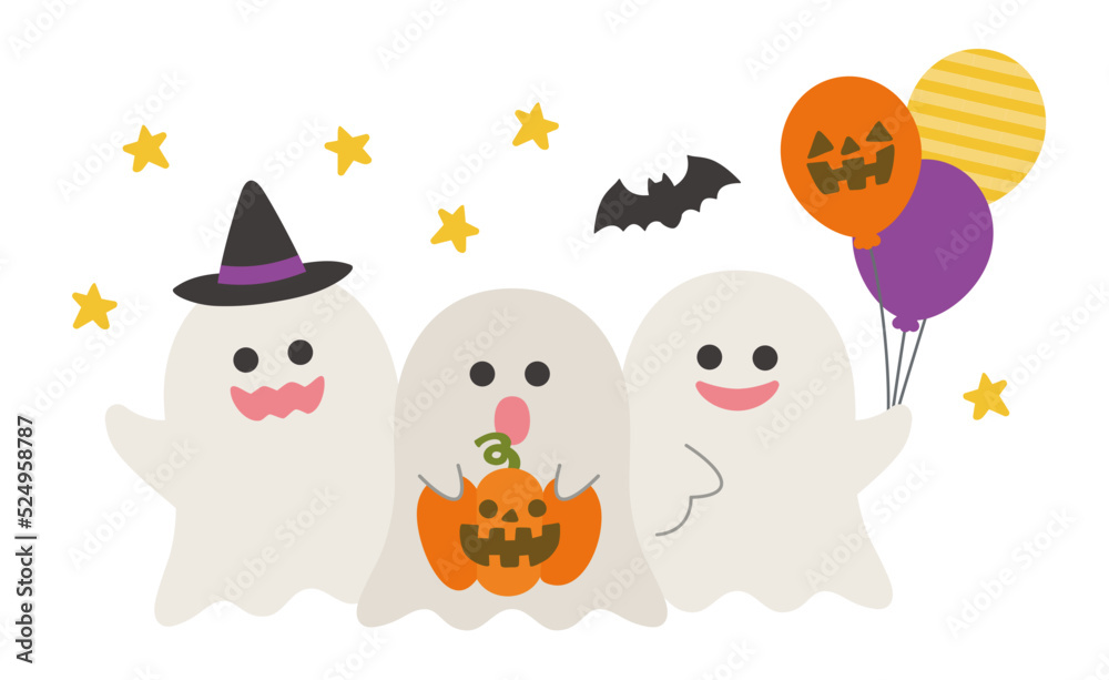 ふーかさま専用（原画）ジャック・オー・ランタンの森 #4【SM／水彩／#2664 ふーかさま専用（原画）ジャック・オー・ランタンの森 #4【SM