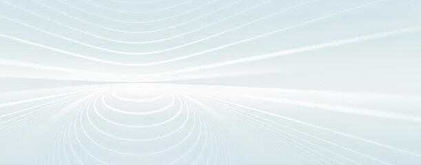 Abstract Ultra Wide White Background